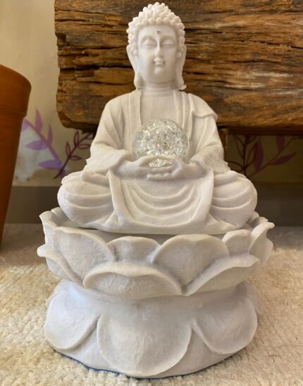 Fonte Buda em Marmorite cascata– 30 cm